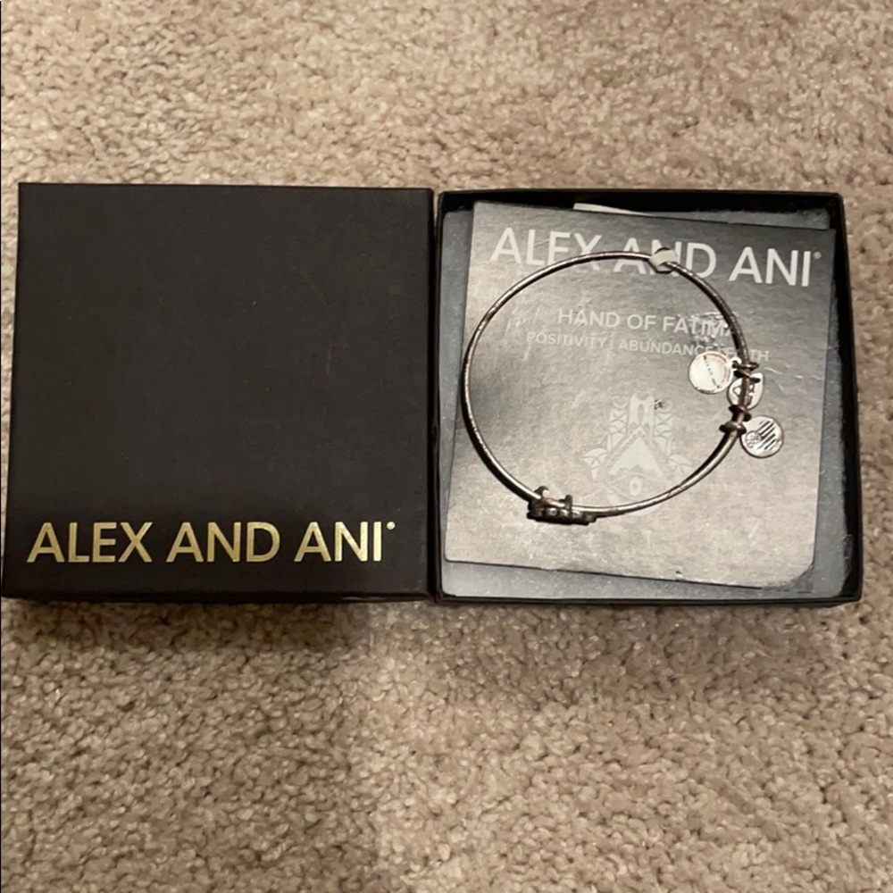 Alex And Ani Hand of Fatima bracelet